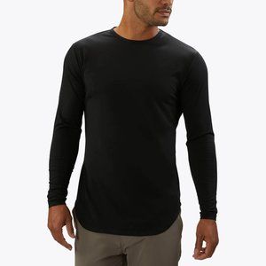 CUTS CLOTHING Long Sleeve Elongated Tee size LARGE new shirt